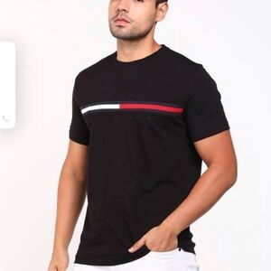 NEW Tommy Hilfiger men’s cotton tee shirt size XXL black